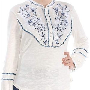 Free people Sundance Kid Henley Top